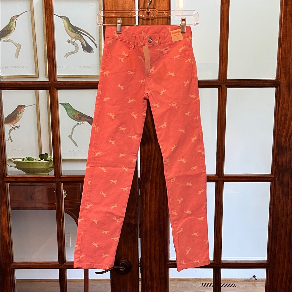 Gymboree Pink Patterned Kids Jeans